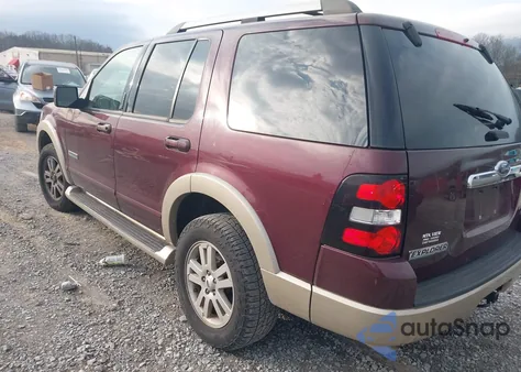 2006 Ford Explorer Eddie Bauer из США, поврежденный, VIN 1FMEU64E76UA76010